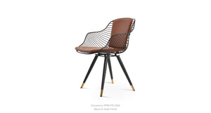 Zebra Star Chair - comfortable seating for dining and office spaces | Image 9 | InSTYLE Home & Rugs