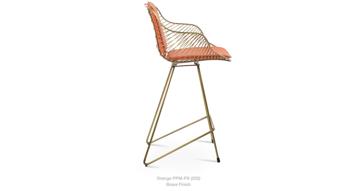 Zebra Cattelan Stools - available in various heights | Image 3 | InSTYLE Home & Rugs