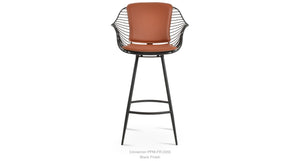 Zebra Galata Stools - perfect for small spaces | Image 4 | InSTYLE Home & Rugs