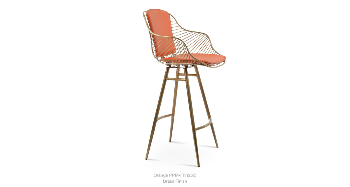 Zebra Galata Stools - perfect for small spaces | Image 6 | InSTYLE Home & Rugs