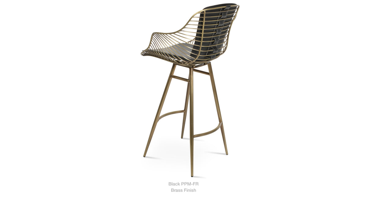 Zebra Galata Stools - perfect for small spaces | Image 12 | InSTYLE Home & Rugs