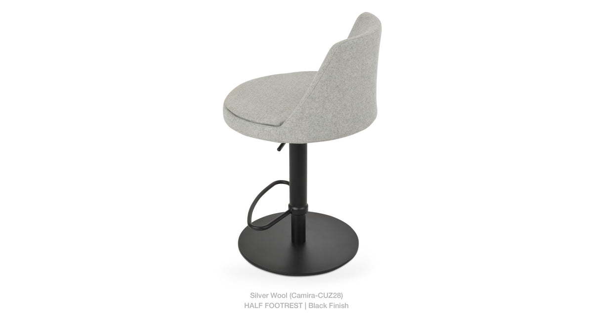Martini Piston Half Footrest - timeless artwork that brings character to any space | Image 4 | InSTYLE Home & Rugs