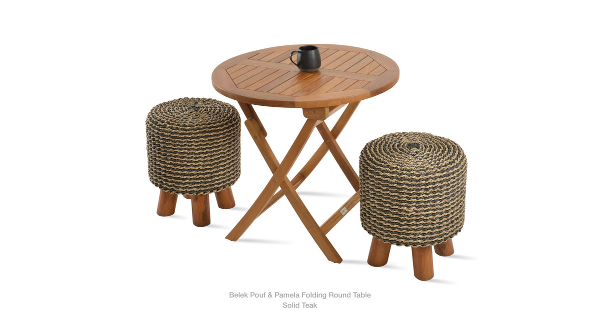 Belek Pouf (Knitted Stool) - perfect for small spaces | Image 4 | InSTYLE Home & Rugs