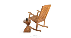 Twist Teak Side Table - chic and functional side table for your living room | Image 8 | InSTYLE Home & Rugs