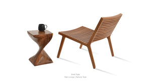 Twist Teak Side Table - chic and functional side table for your living room | Image 9 | InSTYLE Home & Rugs
