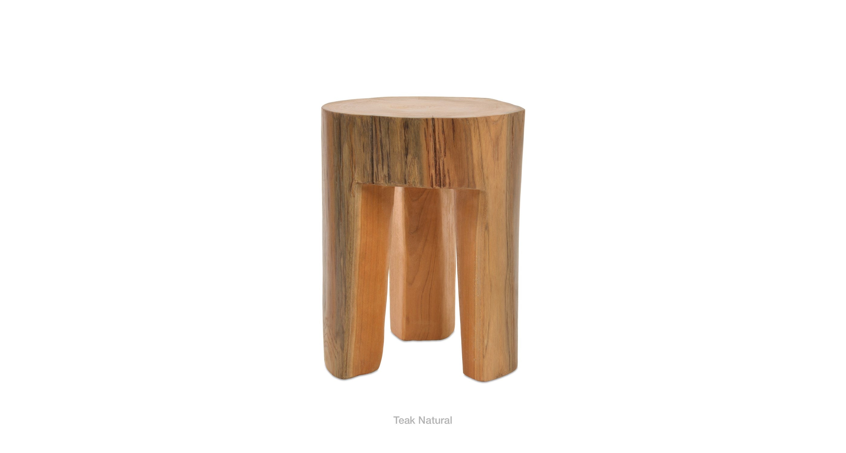 Tripod Teak Side Table - available in a variety of materials and styles | Image 9 | InSTYLE Home & Rugs