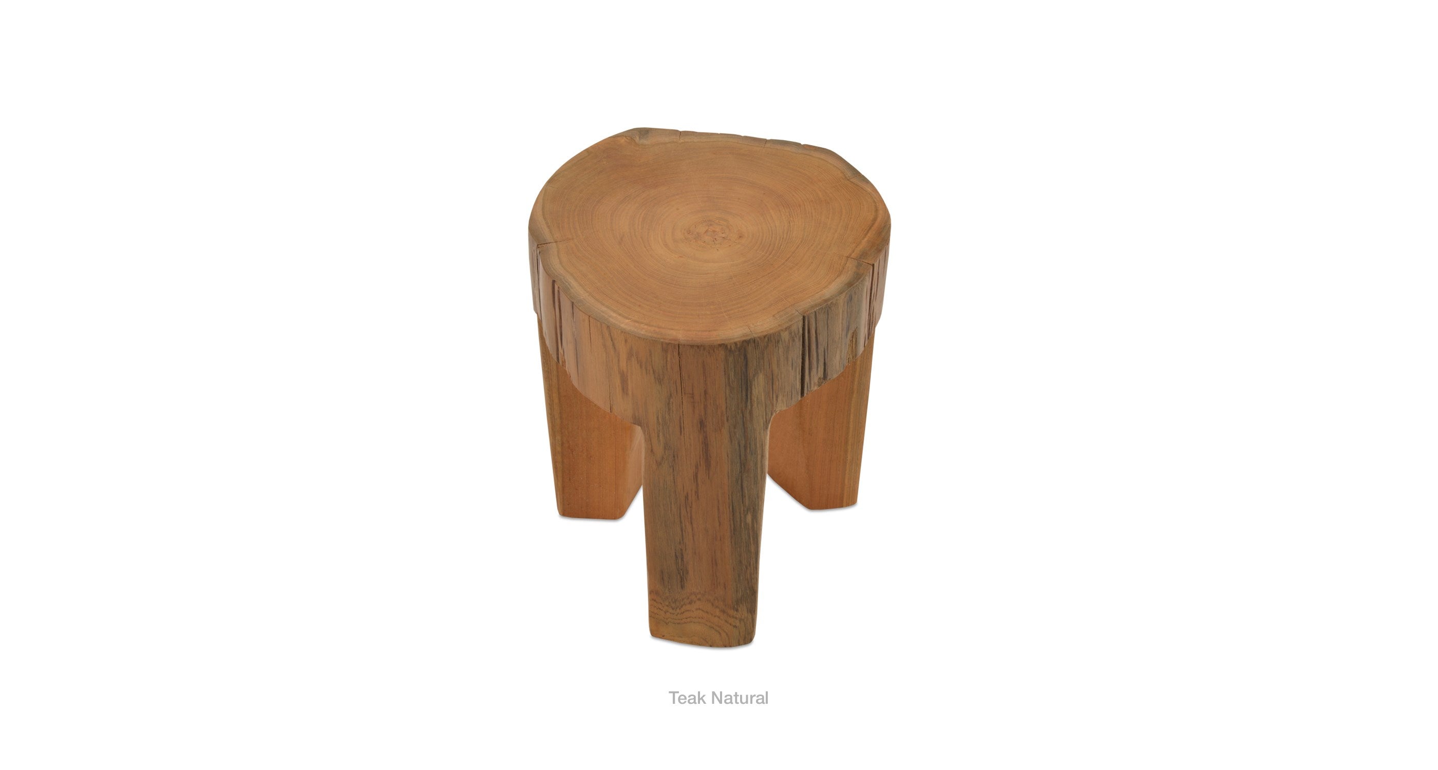 Tripod Teak Side Table - available in a variety of materials and styles | Image 10 | InSTYLE Home & Rugs