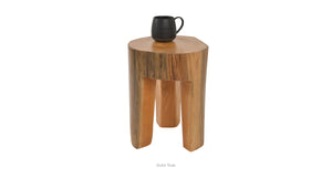 Tripod Teak Side Table - available in a variety of materials and styles | Image 3 | InSTYLE Home & Rugs
