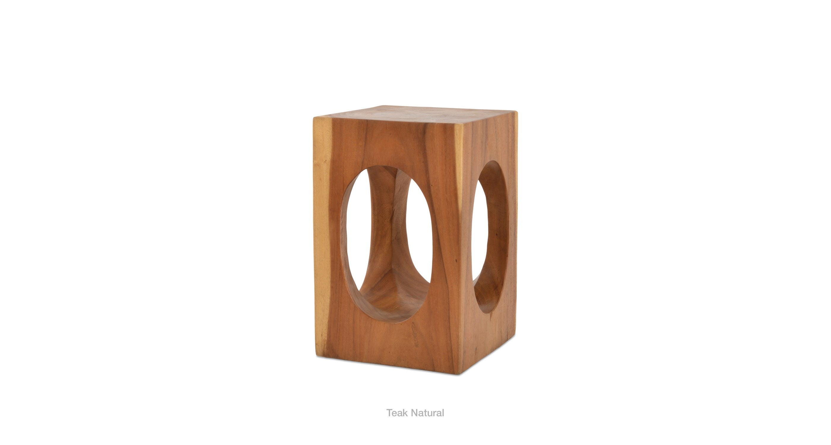 Foureyes Teak Side Table - perfect for holding drinks, lamps, and other essentials | Image 13 | InSTYLE Home & Rugs