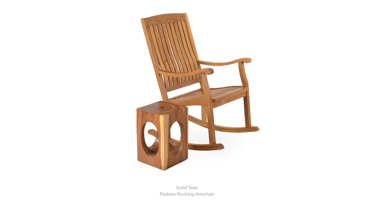 Foureyes Teak Side Table - perfect for holding drinks, lamps, and other essentials | Image 5 | InSTYLE Home & Rugs