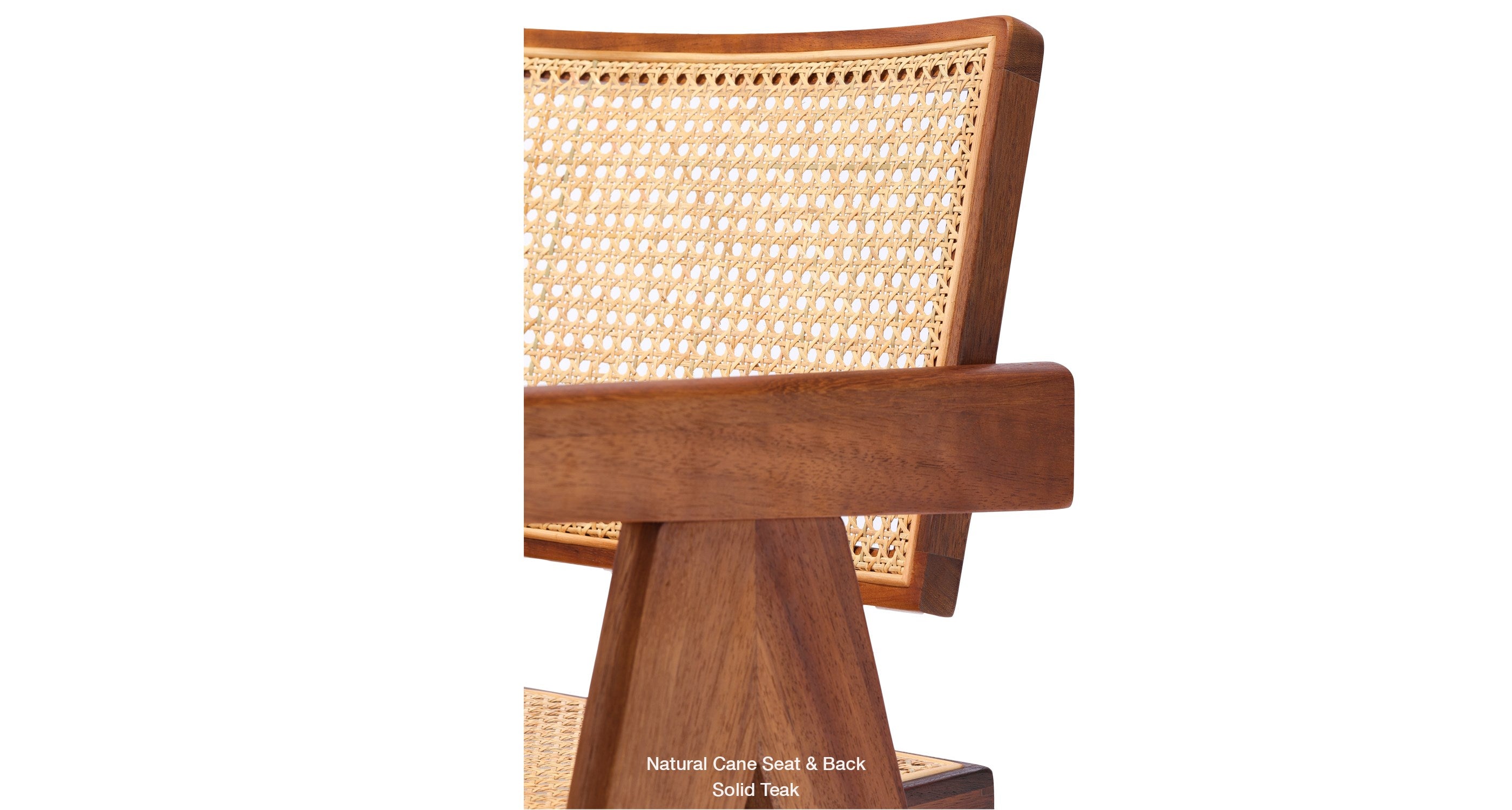 Pierre J Armchair Teak Full Wicker - upholstered armchair with padded comfort | Image 25 | InSTYLE Home & Rugs
