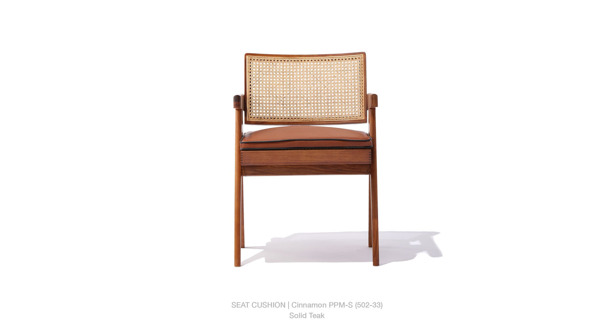 Pierre J Armchair Teak Full Wicker - upholstered armchair with padded comfort | Image 26 | InSTYLE Home & Rugs