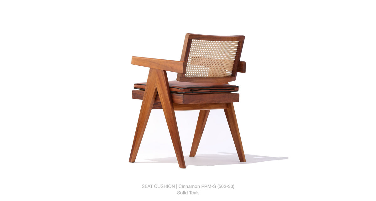 Pierre J Armchair Teak Full Wicker - upholstered armchair with padded comfort | Image 28 | InSTYLE Home & Rugs