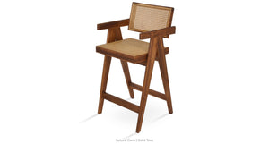 Pierre J Stools Teak Full Wicker - perfect for small spaces | Image 17 | InSTYLE Home & Rugs