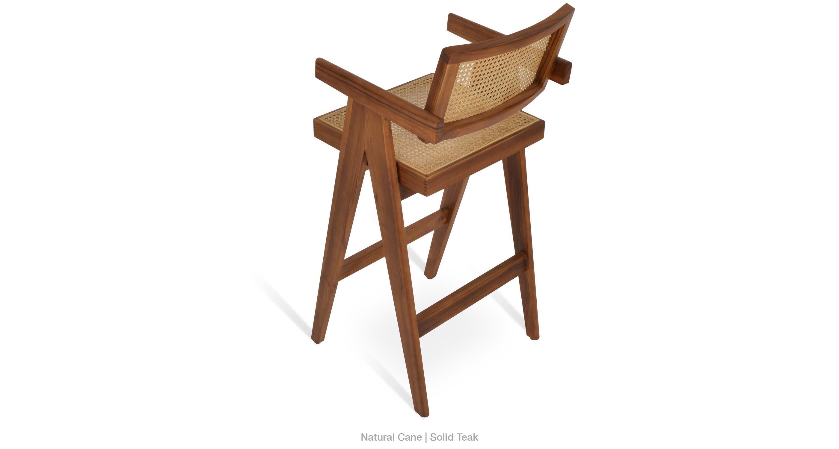 Pierre J Stools Teak Full Wicker - perfect for small spaces | Image 18 | InSTYLE Home & Rugs