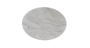 Marble Round - compact round table for cozy spaces and intimate settings | Image 2 | InSTYLE Home & Rugs