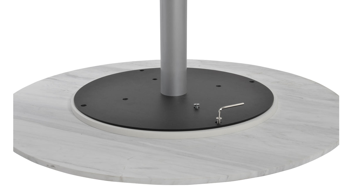 Marble Round - compact round table for cozy spaces and intimate settings | Image 8 | InSTYLE Home & Rugs
