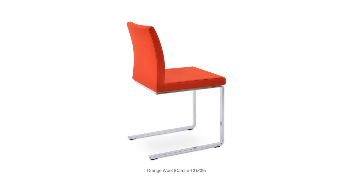 Aria Flat Chair - durable construction for long-lasting use | Image 3 | InSTYLE Home & Rugs
