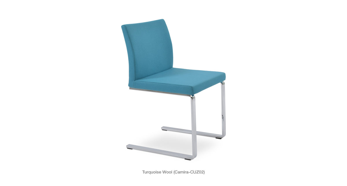 Aria Flat Chair - durable construction for long-lasting use | Image 5 | InSTYLE Home & Rugs