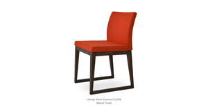 Aria Sled Wood Chair - comfortable seating for dining and office spaces | Image 5 | InSTYLE Home & Rugs