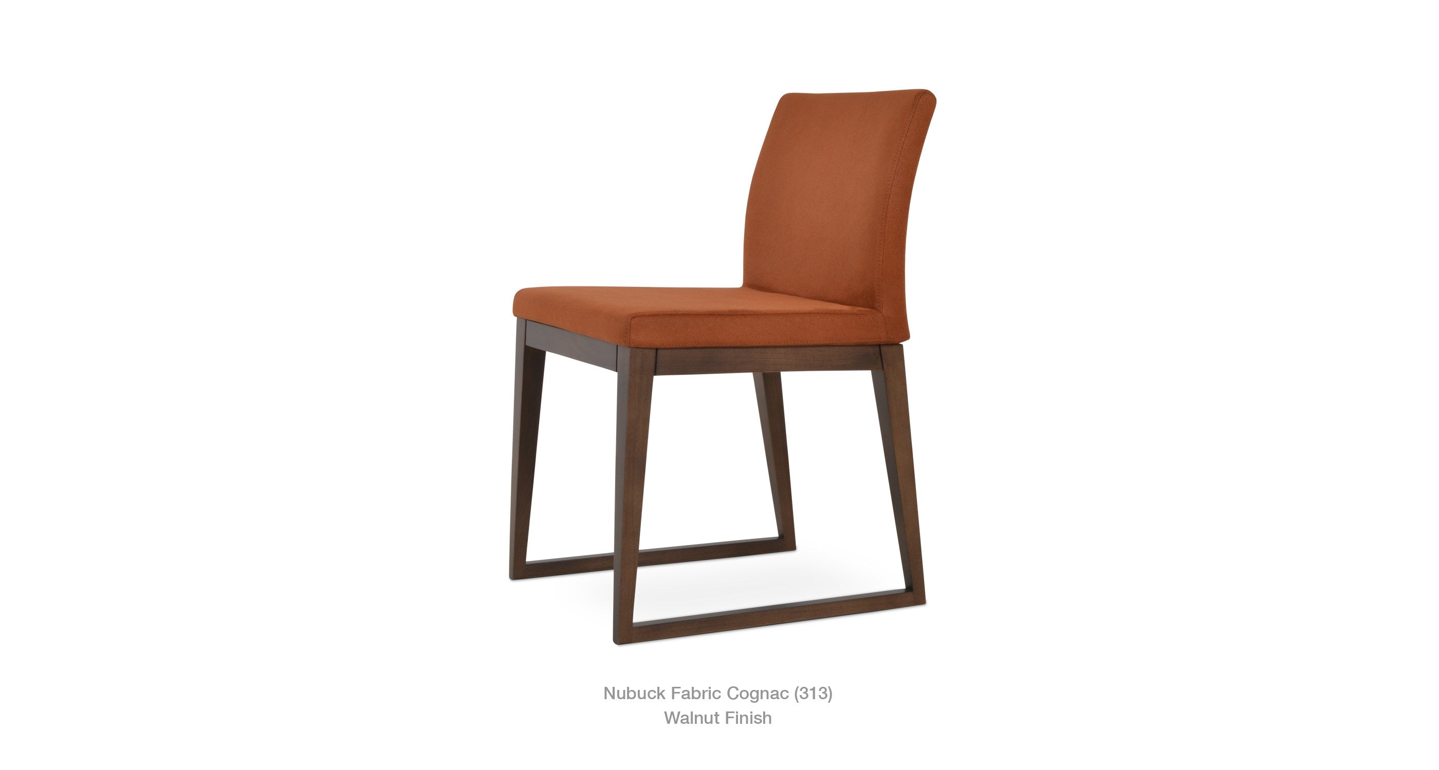 Aria Sled Wood Chair - comfortable seating for dining and office spaces | Image 14 | InSTYLE Home & Rugs