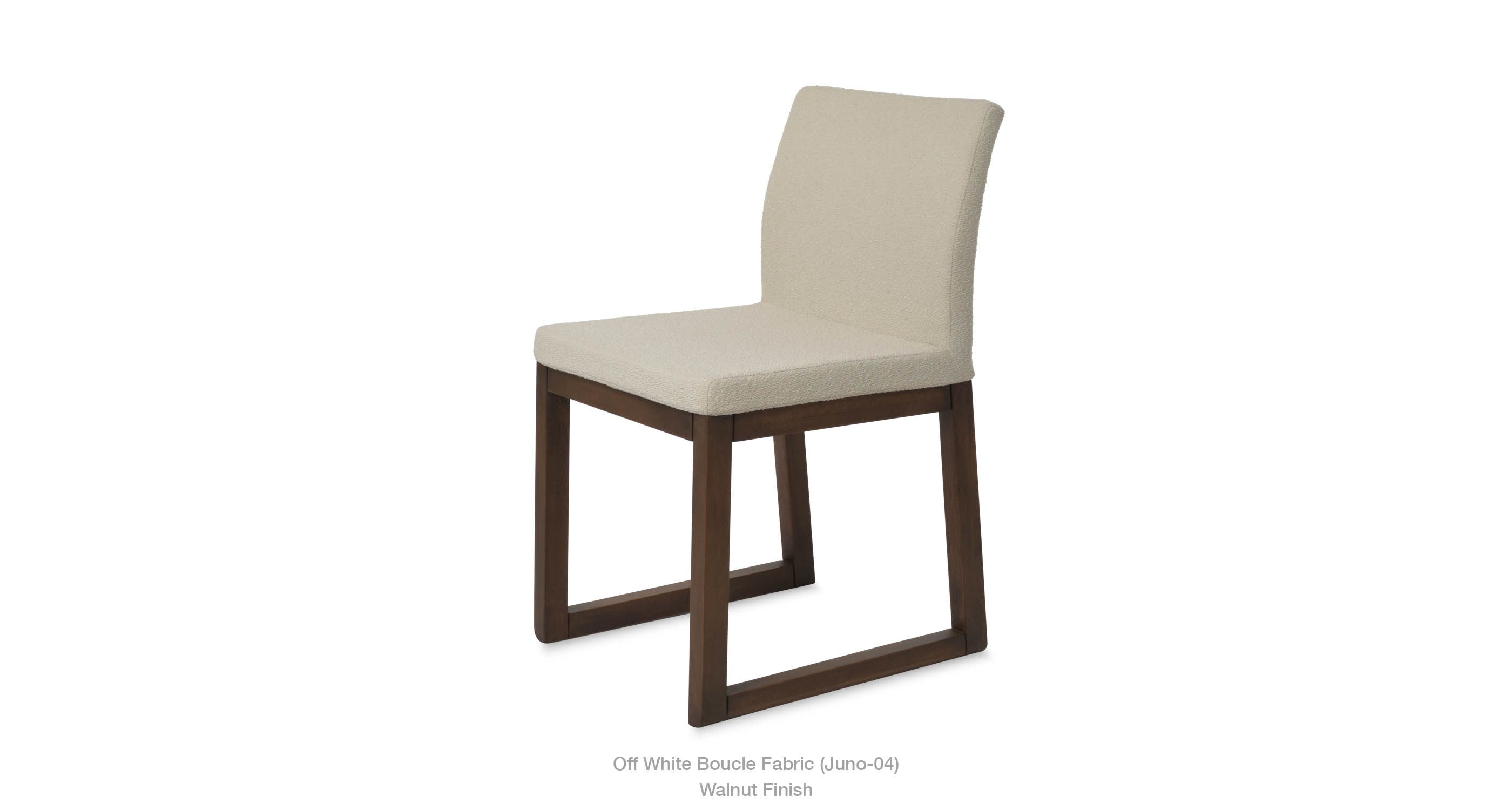 Aria Sled Wood Chair - comfortable seating for dining and office spaces | Image 15 | InSTYLE Home & Rugs