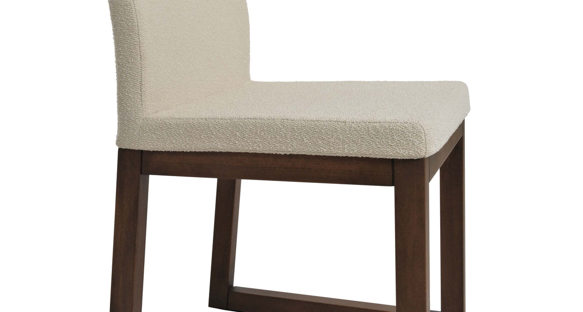 Aria Sled Wood Chair - comfortable seating for dining and office spaces | Image 17 | InSTYLE Home & Rugs