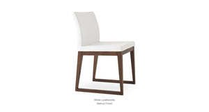 Aria Sled Wood Chair - comfortable seating for dining and office spaces | Image 19 | InSTYLE Home & Rugs