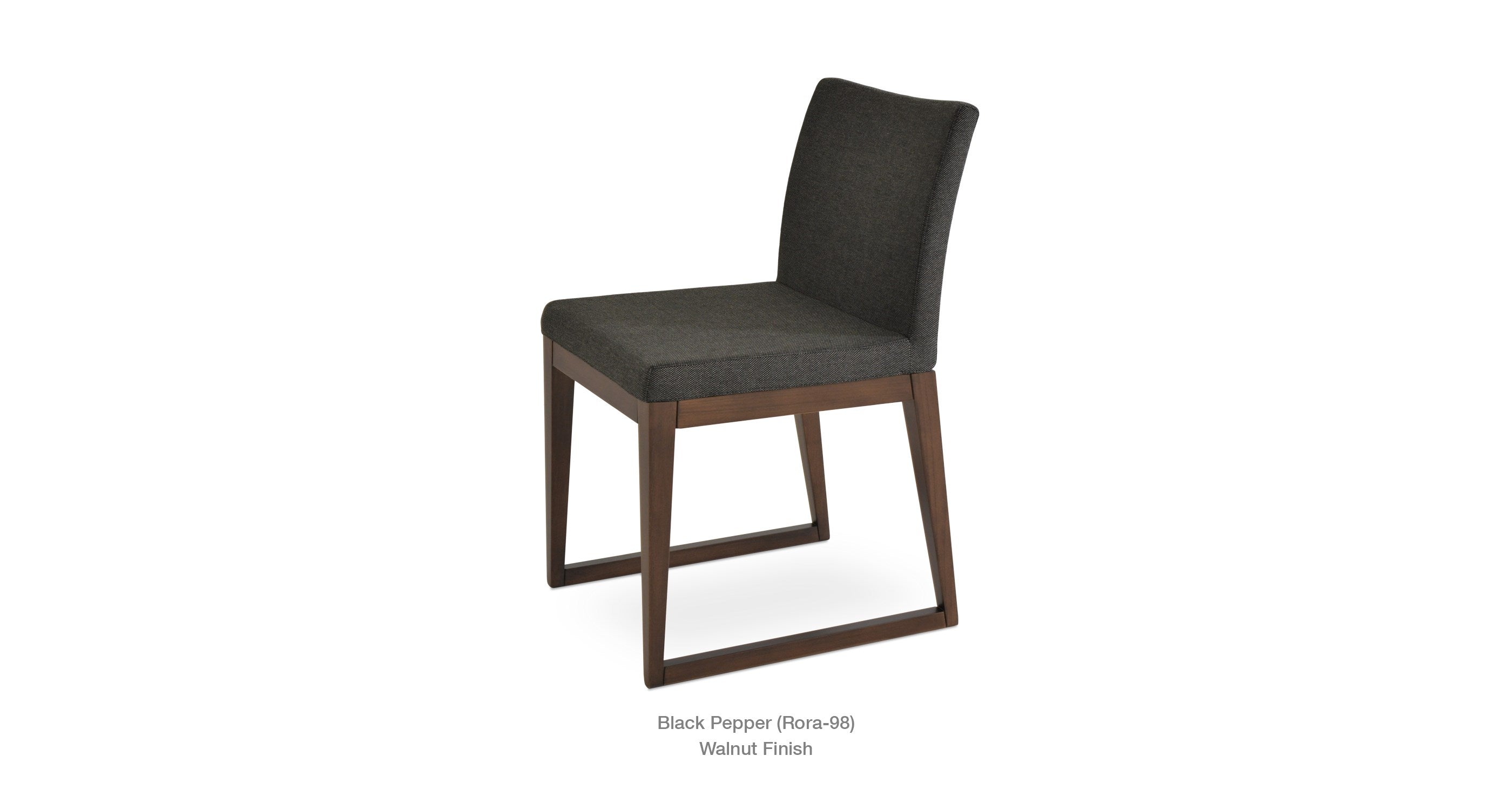 Aria Sled Wood Chair - comfortable seating for dining and office spaces | Image 26 | InSTYLE Home & Rugs