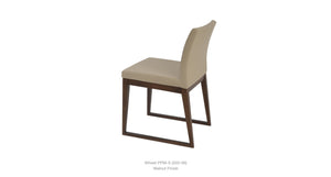 Aria Sled Wood Chair - comfortable seating for dining and office spaces | Image 29 | InSTYLE Home & Rugs