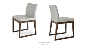 Aria Sled Wood Chair - comfortable seating for dining and office spaces | Image 34 | InSTYLE Home & Rugs