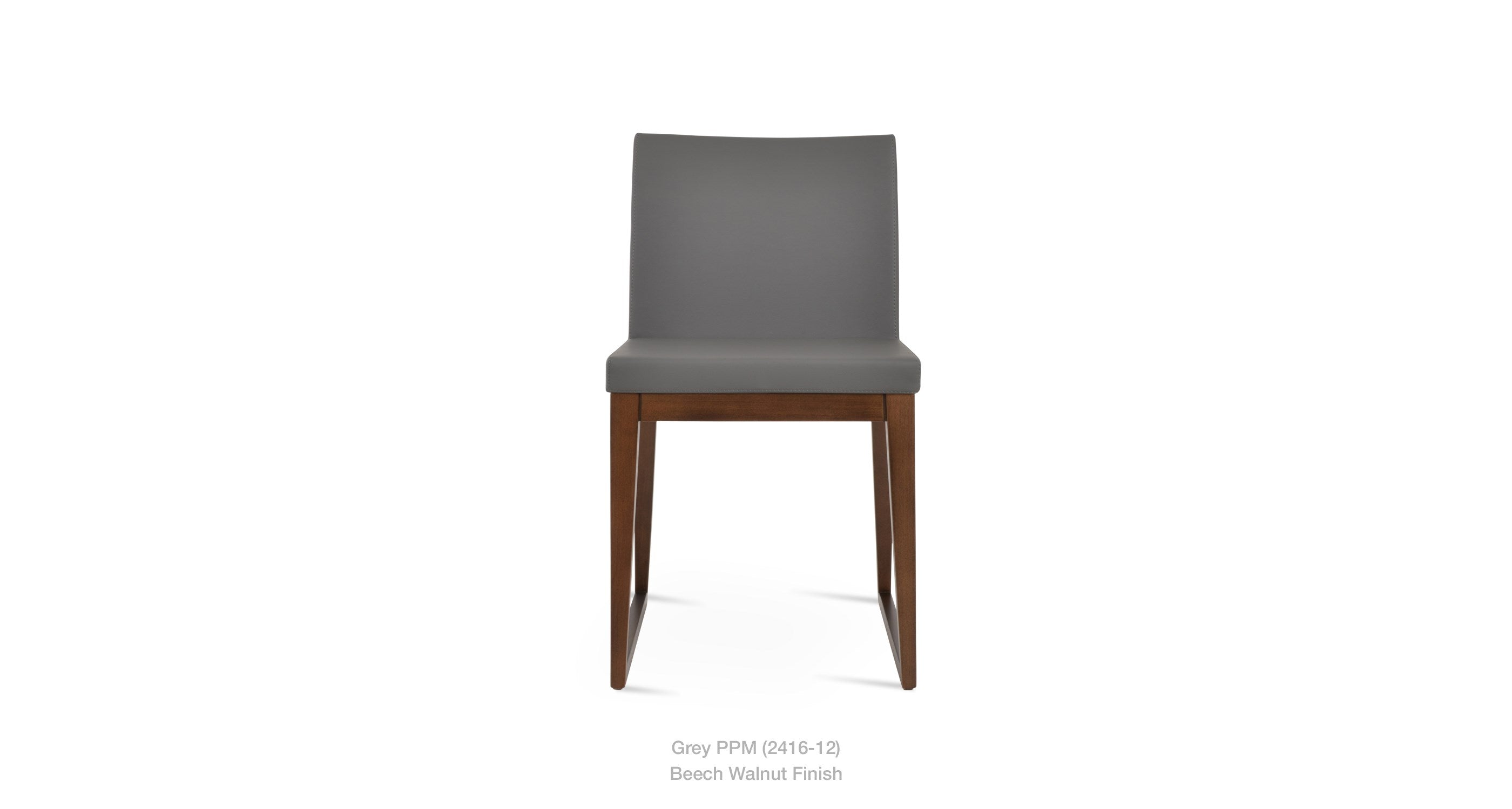 Aria Sled Wood Chair - comfortable seating for dining and office spaces | Image 39 | InSTYLE Home & Rugs