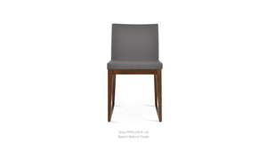 Aria Sled Wood Chair - comfortable seating for dining and office spaces | Image 39 | InSTYLE Home & Rugs