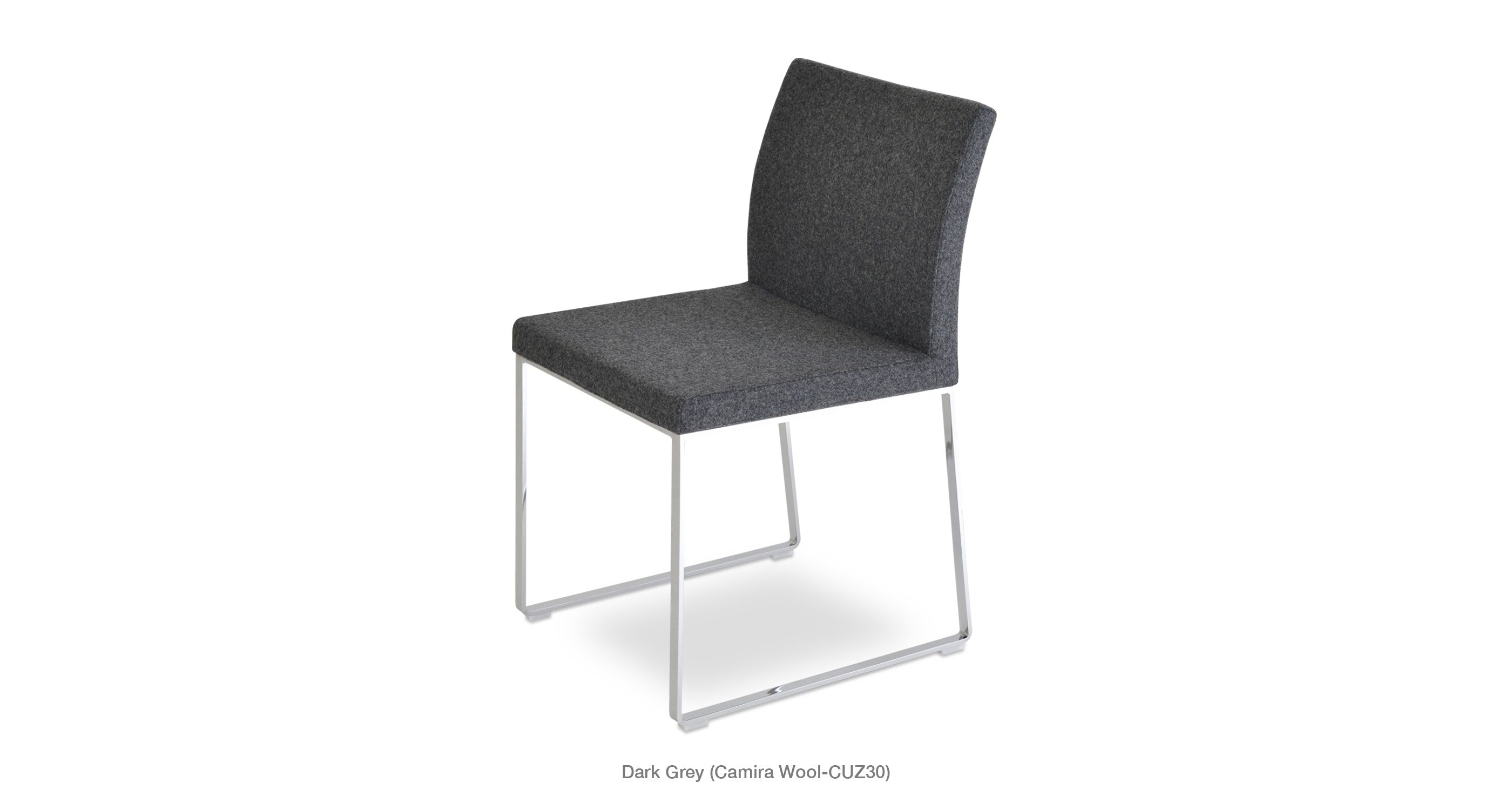 Aria Sled Chair - stylish chairs for any table | Image 2 | InSTYLE Home & Rugs