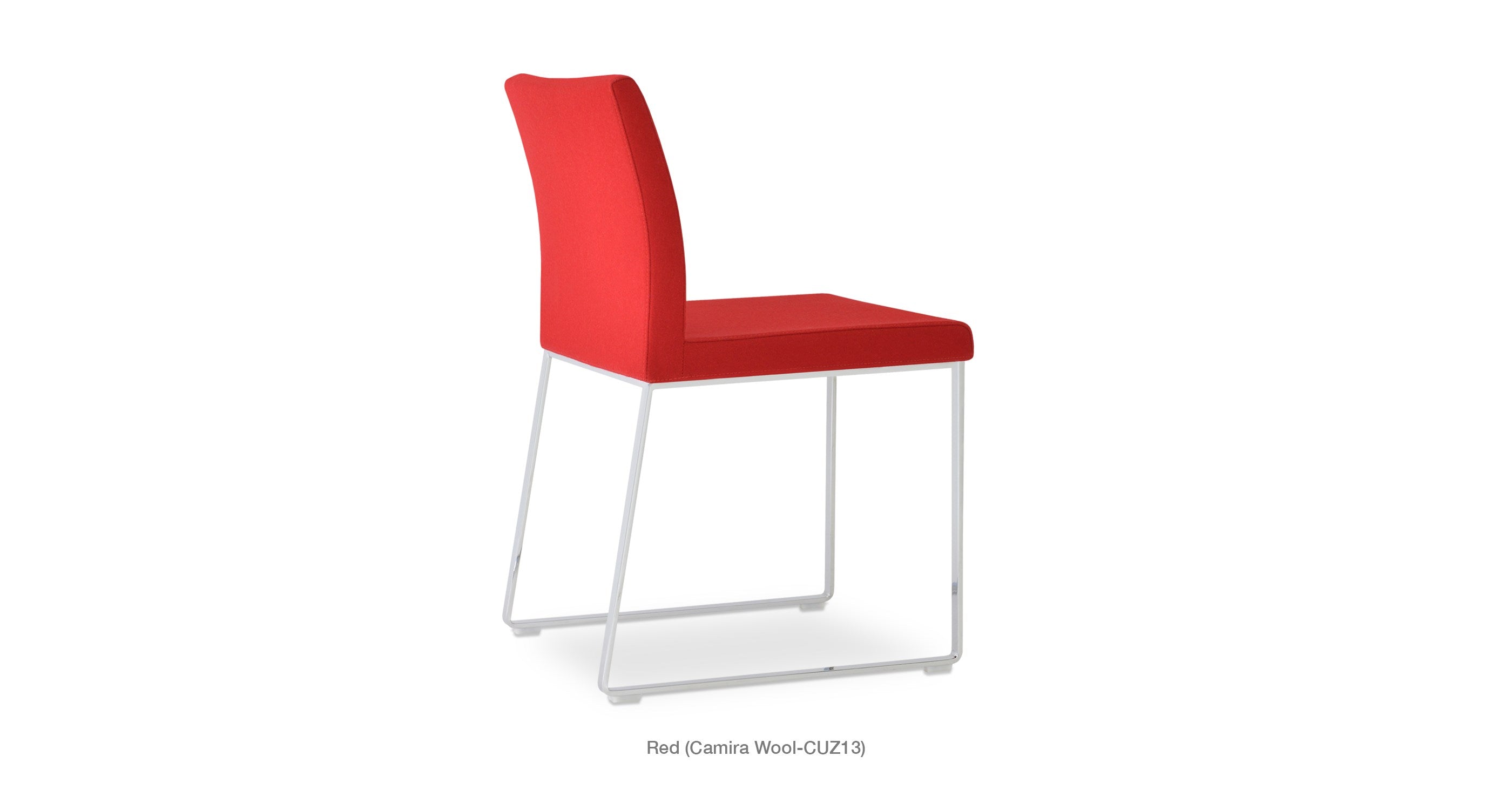 Aria Sled Chair - stylish chairs for any table | Image 5 | InSTYLE Home & Rugs