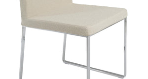 Aria Sled Chair - stylish chairs for any table | Image 13 | InSTYLE Home & Rugs