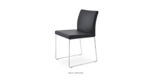 Aria Sled Chair - stylish chairs for any table | Image 26 | InSTYLE Home & Rugs