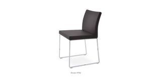 Aria Sled Chair - stylish chairs for any table | Image 31 | InSTYLE Home & Rugs