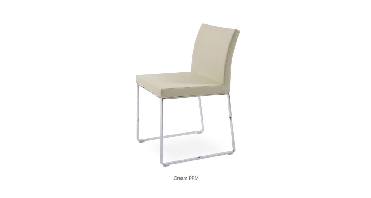 Aria Sled Chair - stylish chairs for any table | Image 34 | InSTYLE Home & Rugs