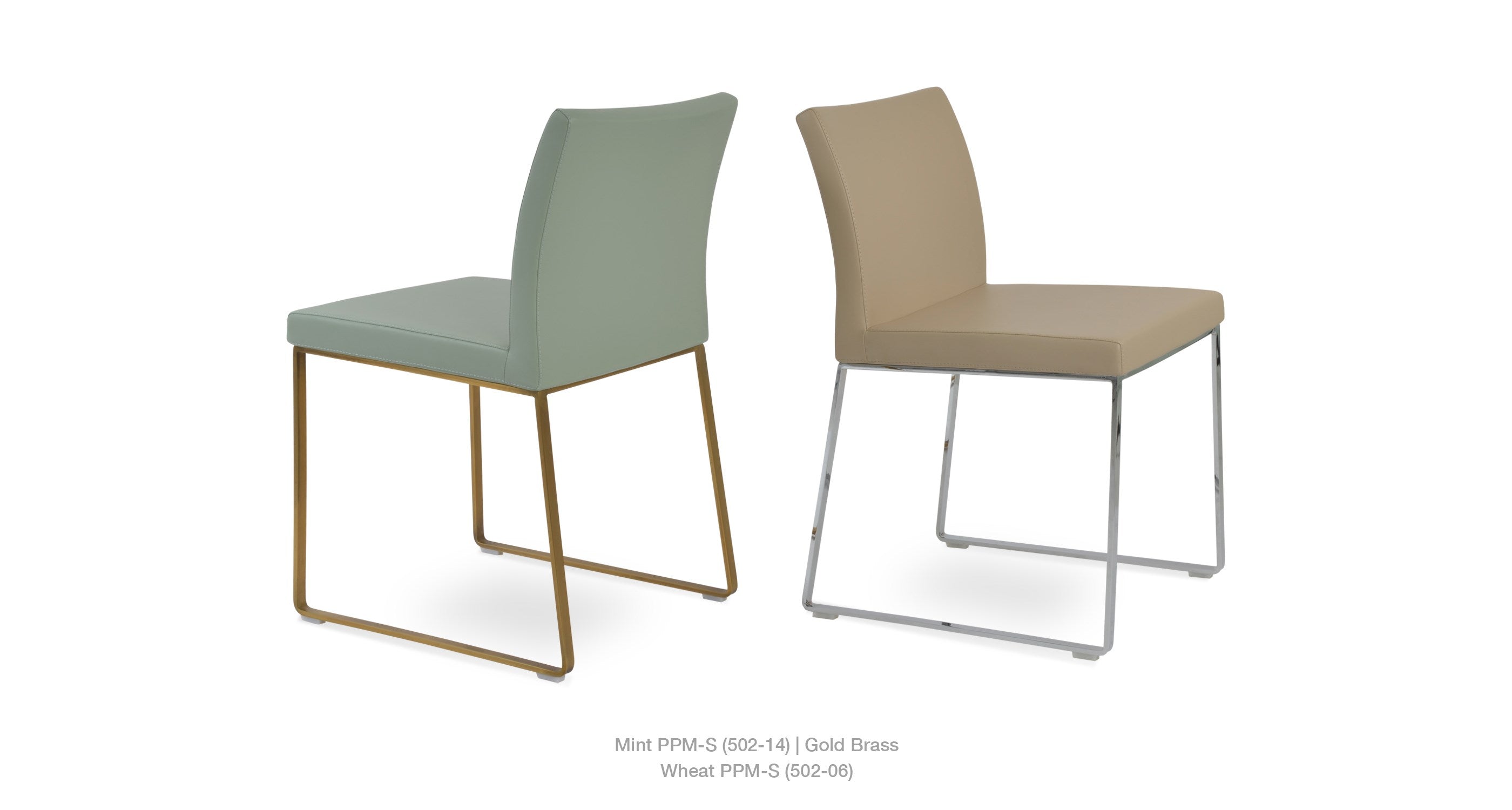 Aria Sled Chair - stylish chairs for any table | Image 39 | InSTYLE Home & Rugs