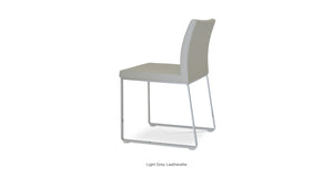 Aria Sled Chair - stylish chairs for any table | Image 55 | InSTYLE Home & Rugs