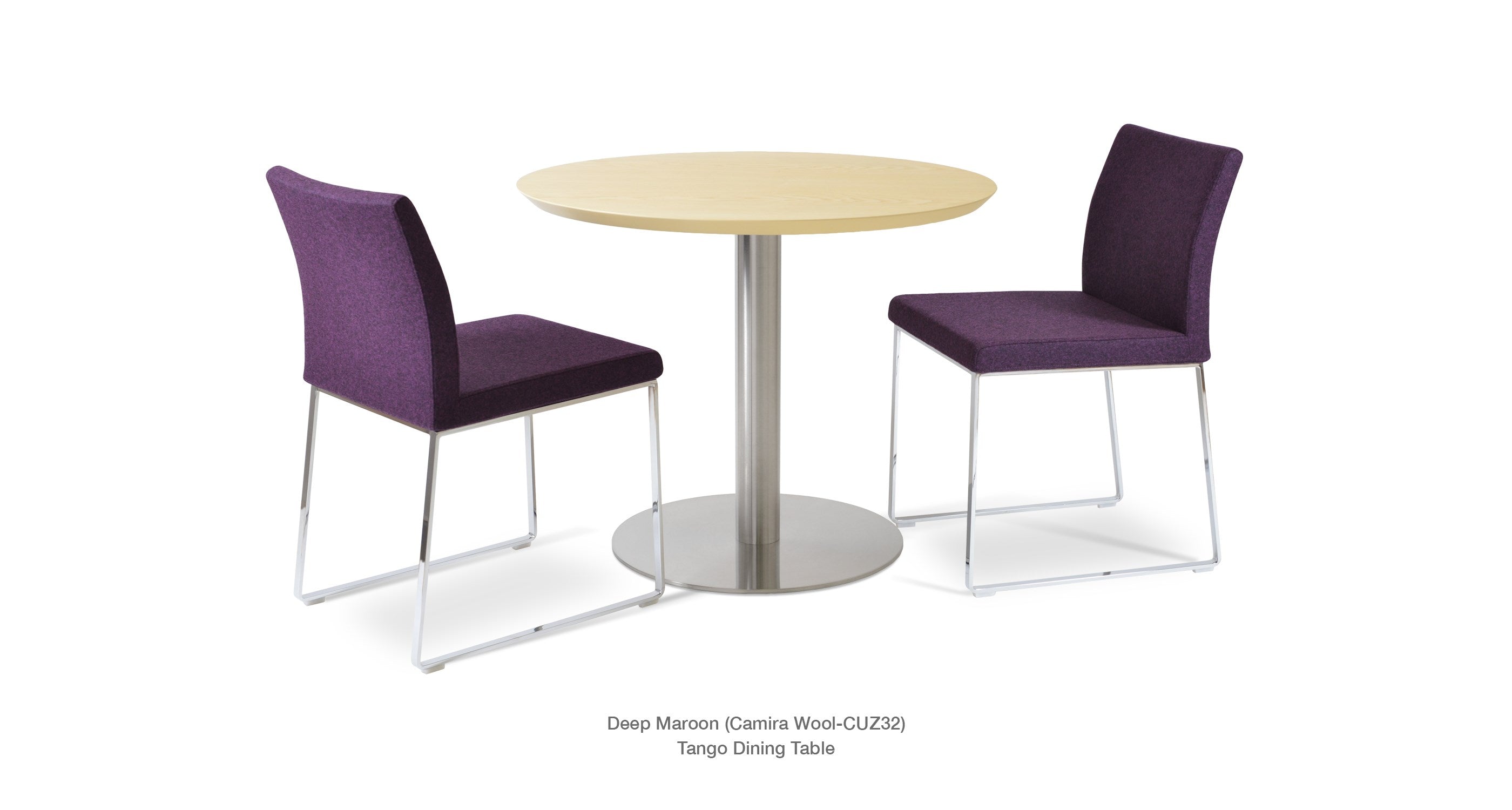 Aria Sled Chair - stylish chairs for any table | Image 58 | InSTYLE Home & Rugs