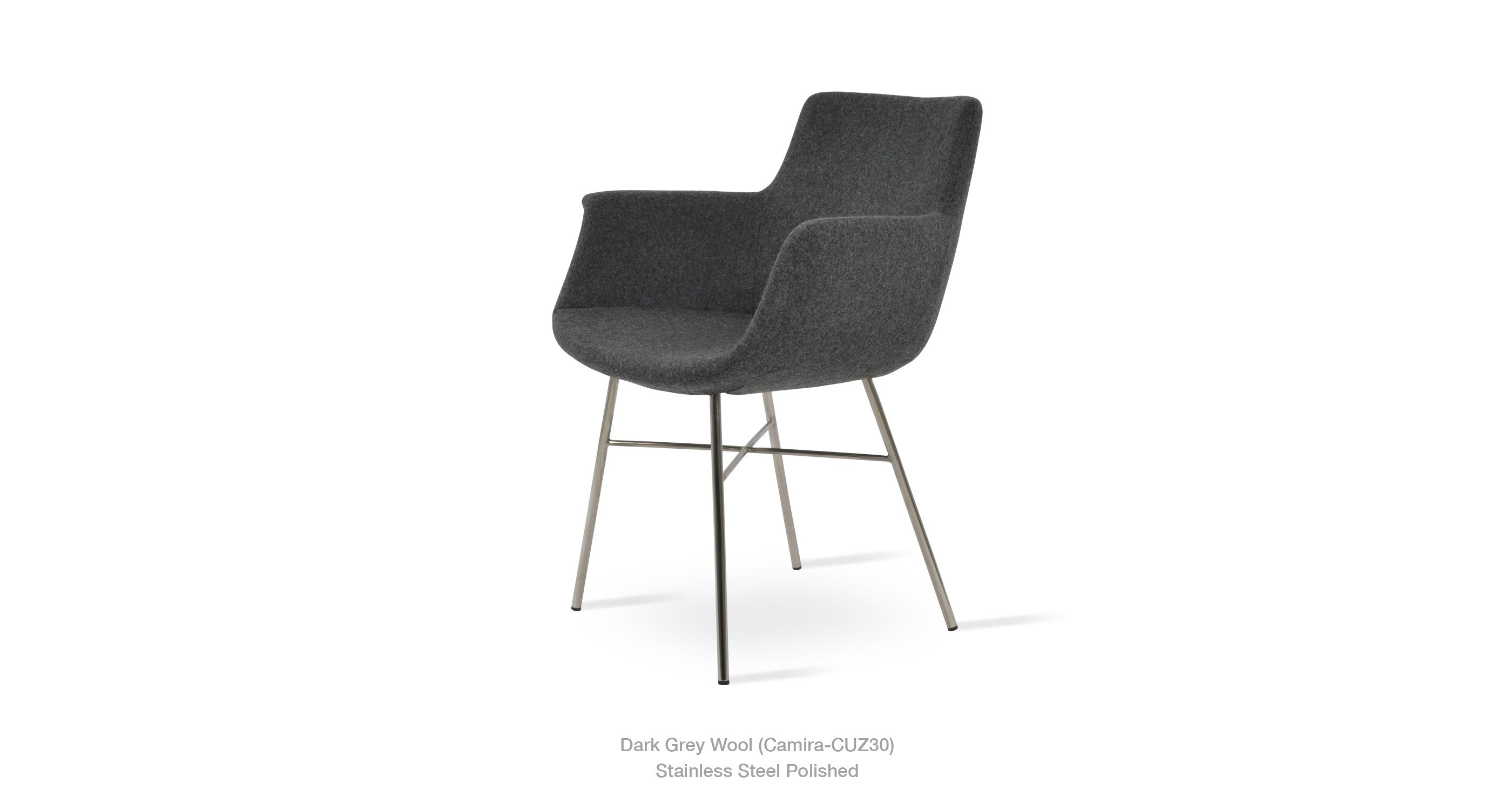 Bottega Cross Chair - comfortable seating for dining and office spaces | Image 33 | InSTYLE Home & Rugs