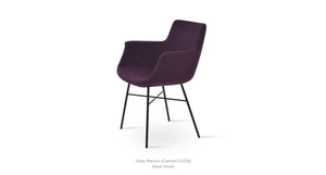 Bottega Cross Chair - comfortable seating for dining and office spaces | Image 4 | InSTYLE Home & Rugs
