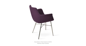 Bottega Cross Chair - comfortable seating for dining and office spaces | Image 5 | InSTYLE Home & Rugs