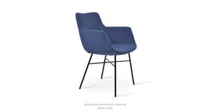 Bottega Cross Chair - comfortable seating for dining and office spaces | Image 8 | InSTYLE Home & Rugs