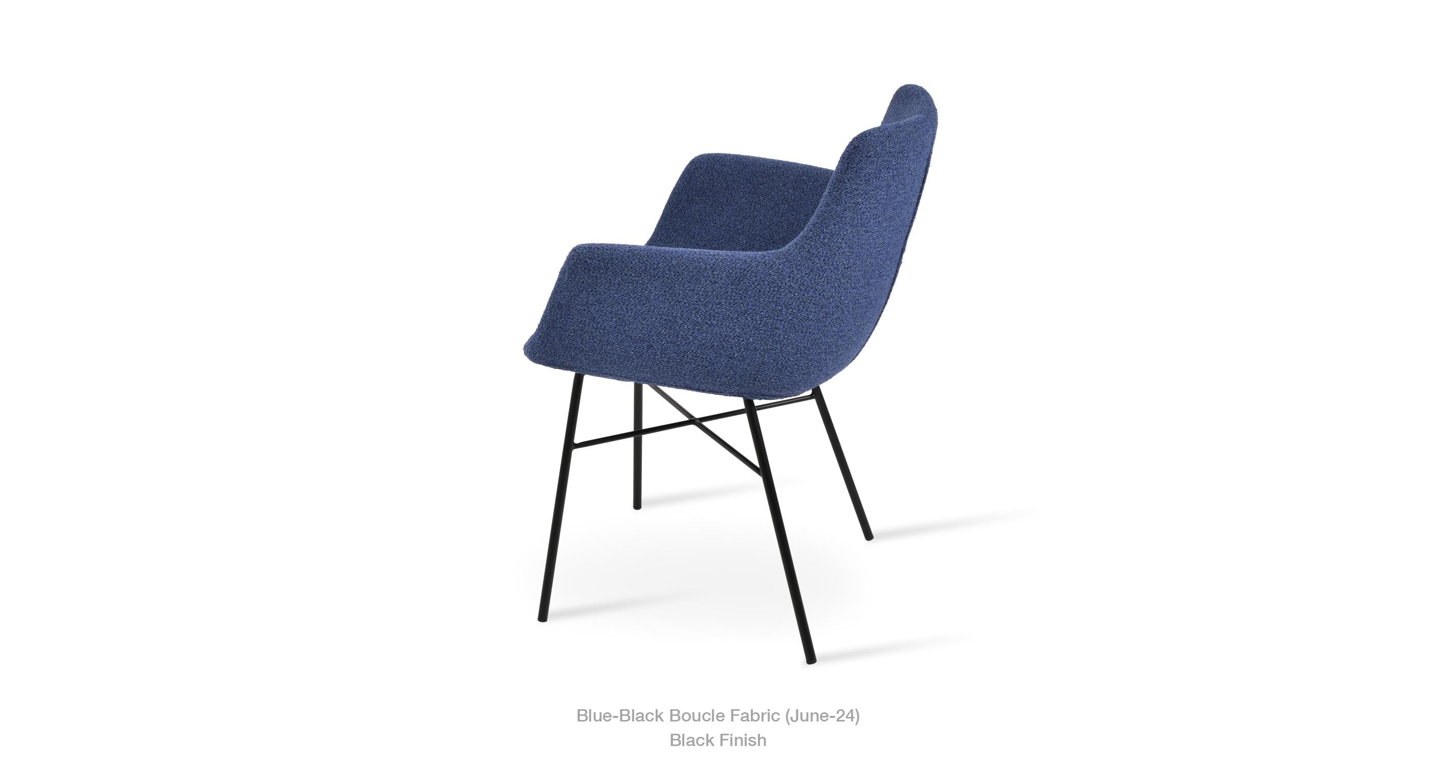 Bottega Cross Chair - comfortable seating for dining and office spaces | Image 9 | InSTYLE Home & Rugs