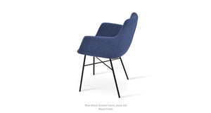 Bottega Cross Chair - comfortable seating for dining and office spaces | Image 9 | InSTYLE Home & Rugs