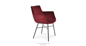 Bottega Cross Chair - comfortable seating for dining and office spaces | Image 14 | InSTYLE Home & Rugs