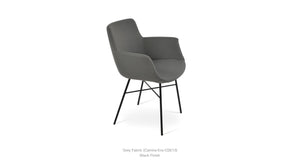 Bottega Cross Chair - comfortable seating for dining and office spaces | Image 15 | InSTYLE Home & Rugs